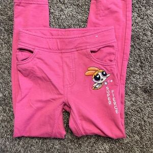 Pink Kids Bottoms with Cartoon Design